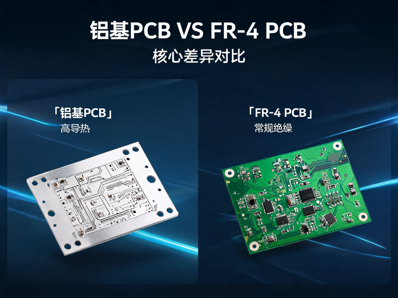 铝基PCB和FR-4 PCB有什么区别？从散热、结构到应用场景全面解析