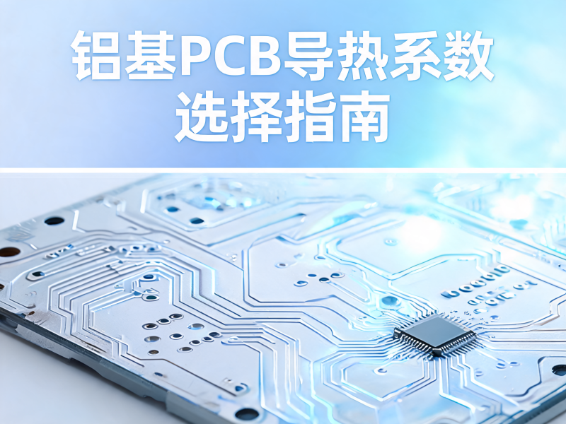 铝基PCB导热系数应该怎么选择？从散热需求到材料选型全面解析