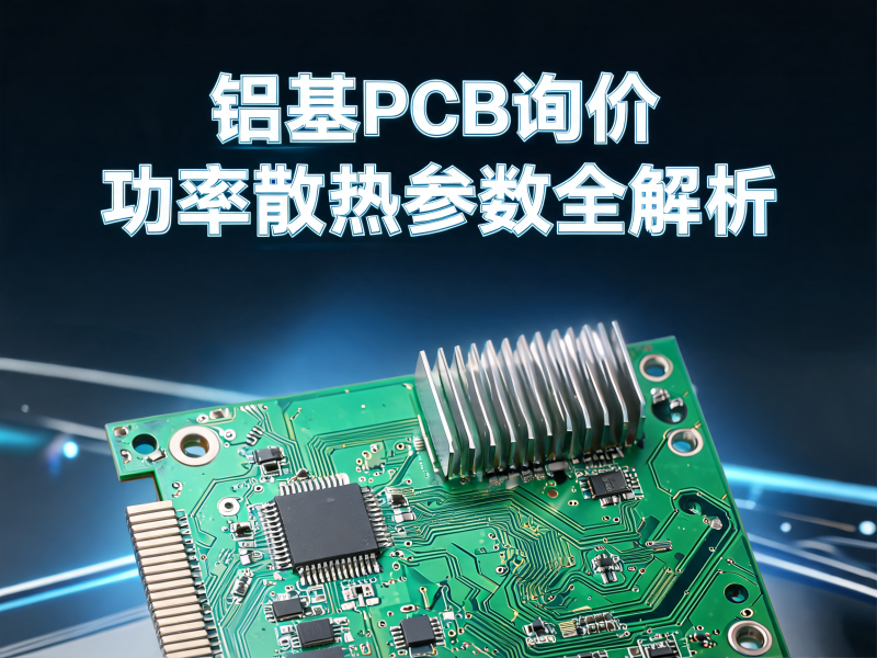 铝基 PCB 询价功率散热参数全解析