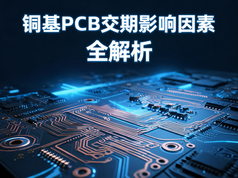 铜基 PCB 交期影响因素全解析
