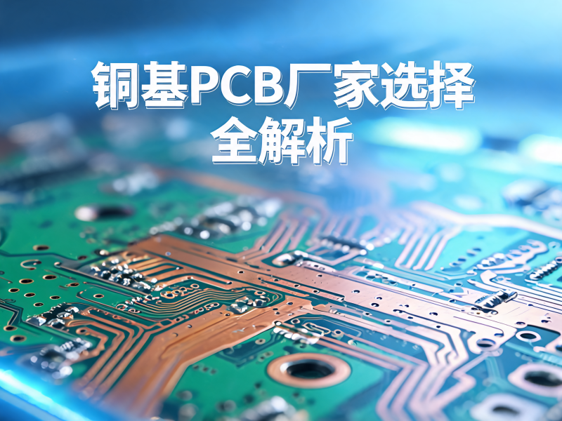 铜基 PCB 厂家选择全解析