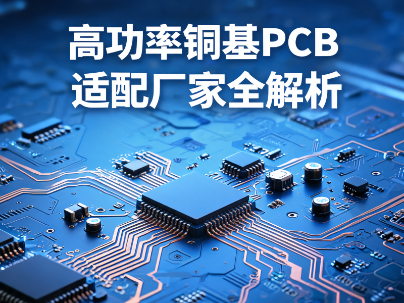 高功率铜基 PCB 适配厂家全解析