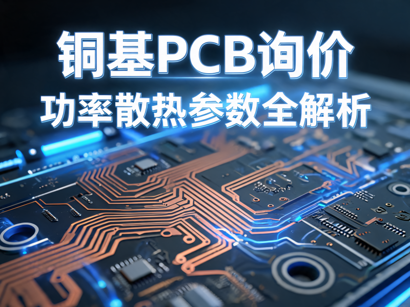 铜基 PCB 询价：功率散热参数全解析
