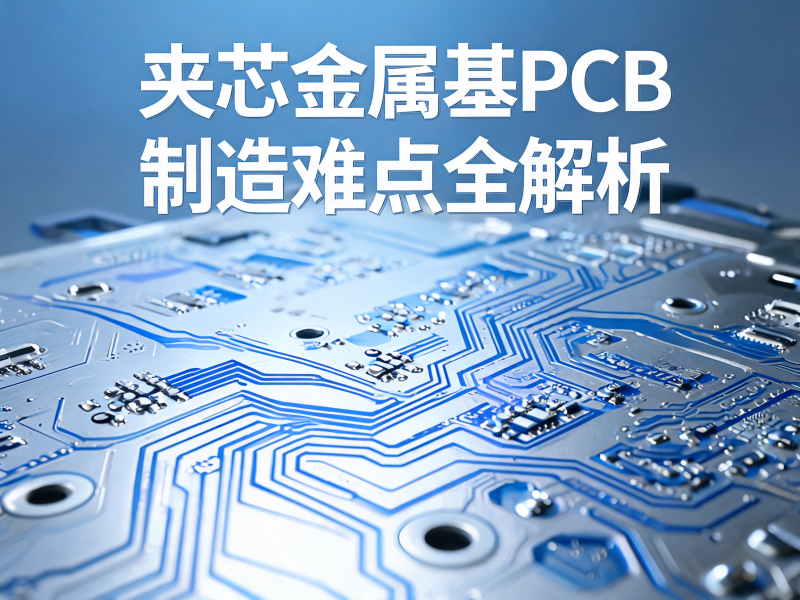 夹芯金属基 PCB 制造难点全解析