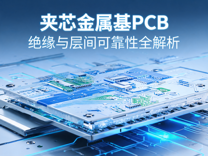 夹芯金属基 PCB 绝缘与层间可靠性全解析