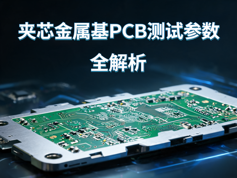夹芯金属基PCB需要测试哪些导热、耐压或热循环参数？