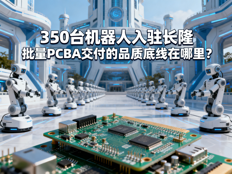 350台机器人入驻长隆：批量PCBA交付的品质底线在哪里？