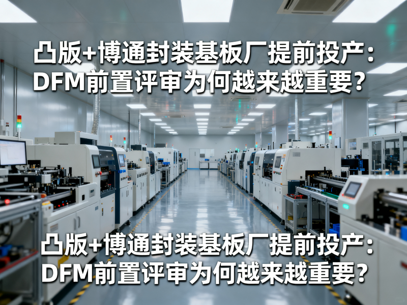 凸版+博通封装基板厂提前投产：DFM前置评审为何越来越重要？