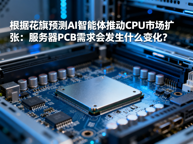 花旗预测AI智能体推动CPU市场扩张：服务器PCB需求会发生什么变化？