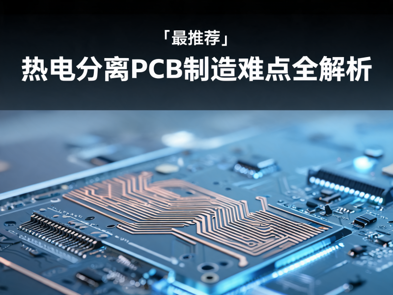 热电分离 PCB 制造难点全解析