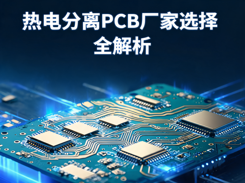 热电分离 PCB 厂家选择全解析