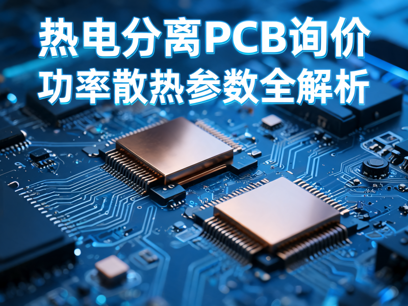 热电分离 PCB 询价 功率散热参数全解析