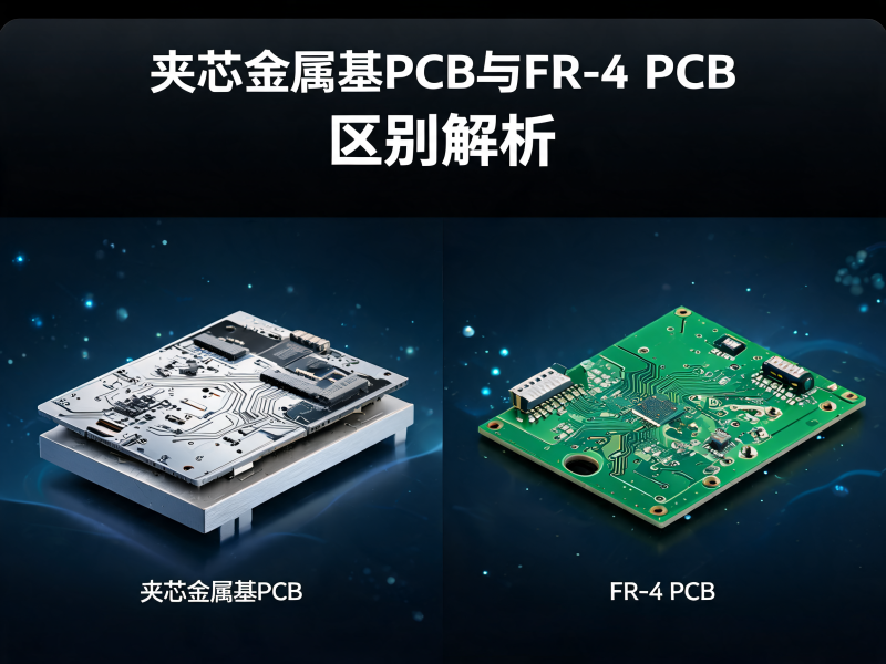 夹芯金属基 PCB 与 FR-4 PCB 区别解析