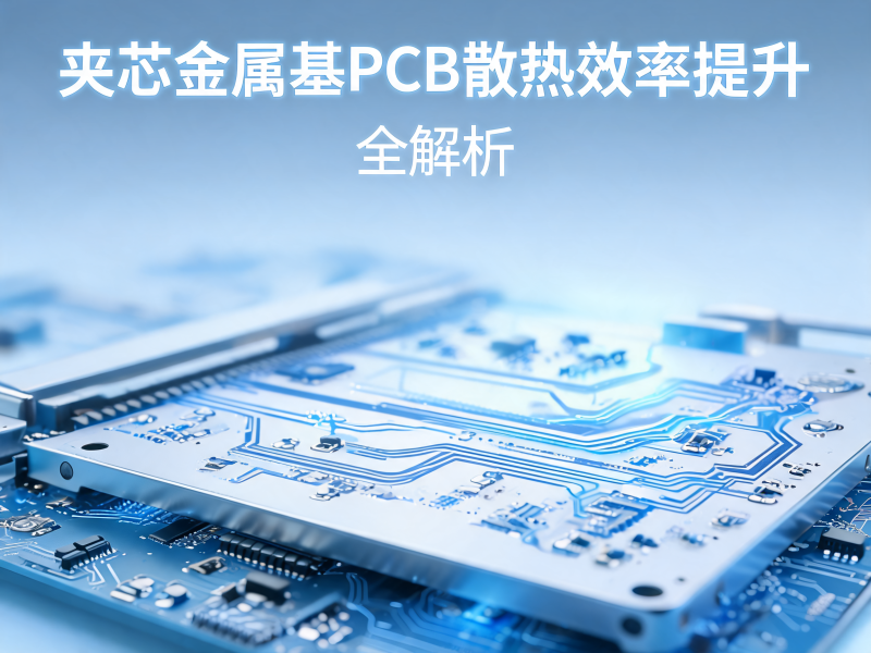 夹芯金属基 PCB 散热效率提升全解析