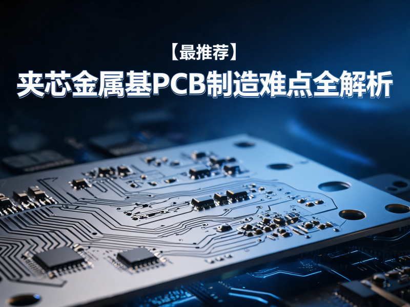 夹芯金属基 PCB 制造难点全解析