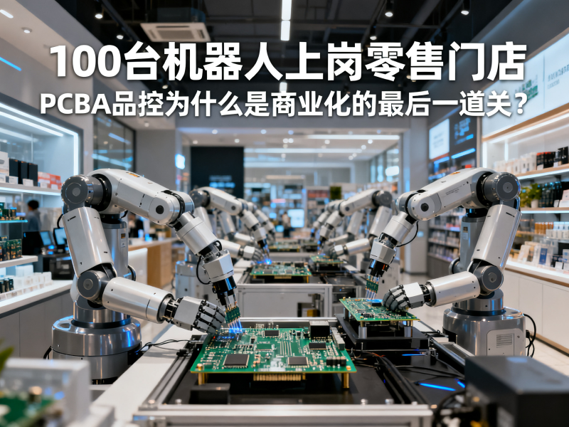 100 台机器人上岗零售门店：PCBA 品控为什么是商业化的最后一道关？