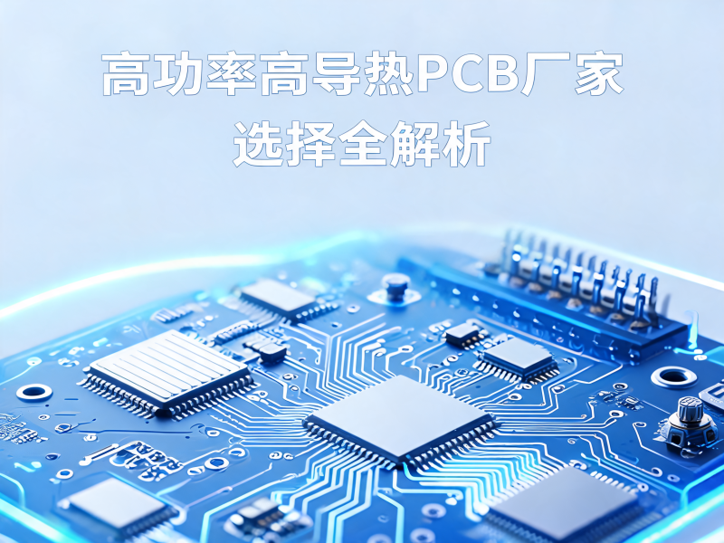 高功率高导热 PCB 厂家选择全解析