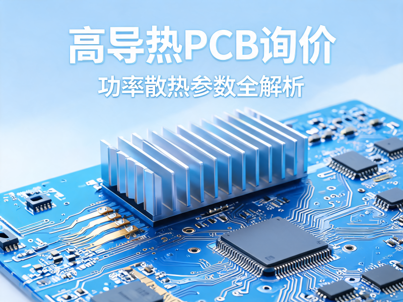 高导热 PCB 询价功率散热参数全解析