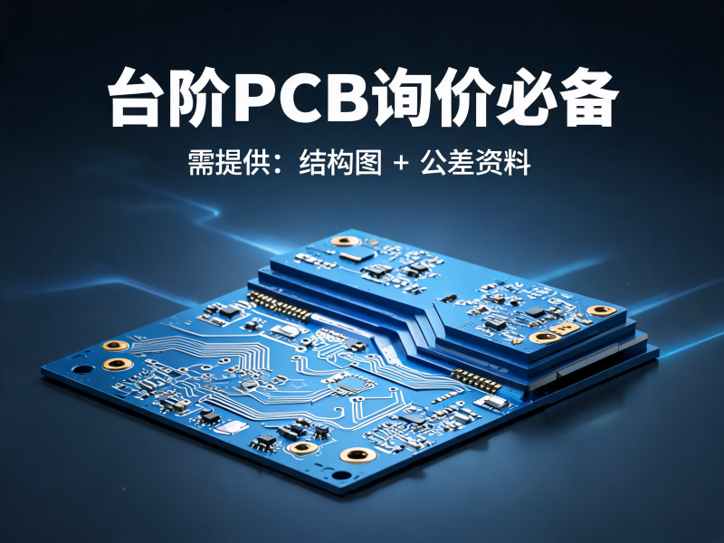 台阶 PCB 询价需提供的结构图公差资料解析
