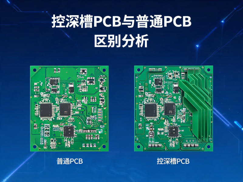 控深槽 PCB 与普通 PCB 区别分析