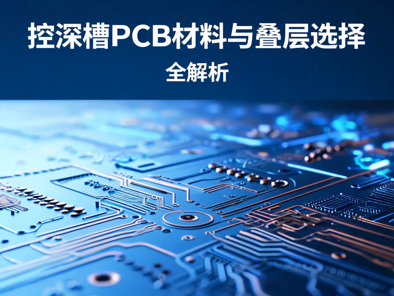 控深槽 PCB 材料与叠层选择全解析
