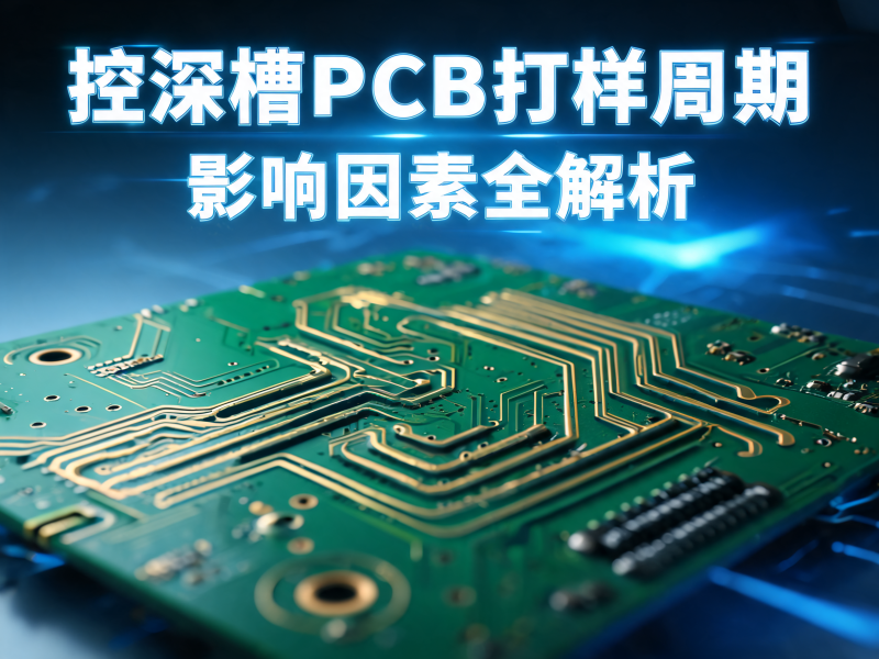 控深槽 PCB 打样周期影响因素全解析