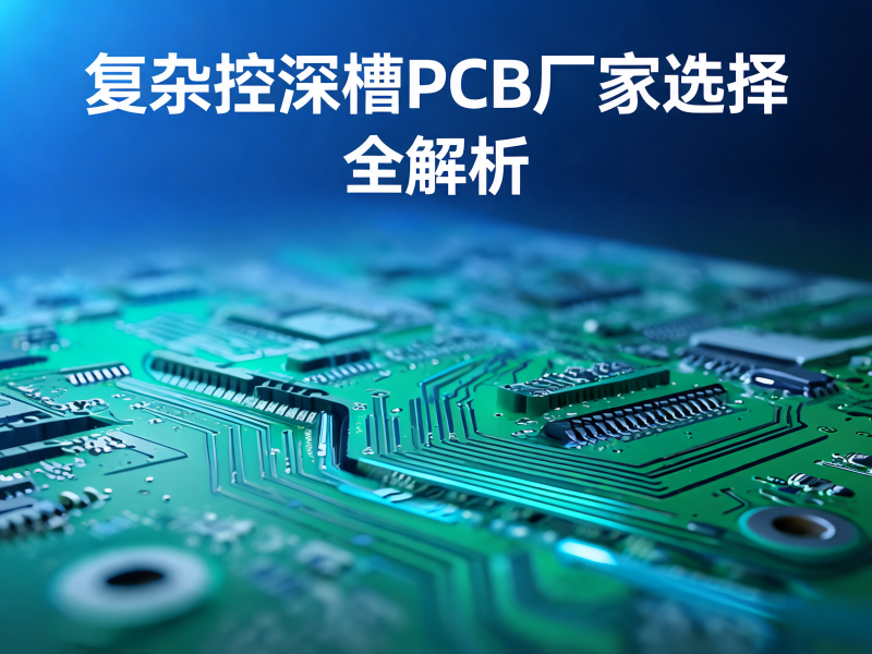 复杂控深槽 PCB 厂家选择全解析