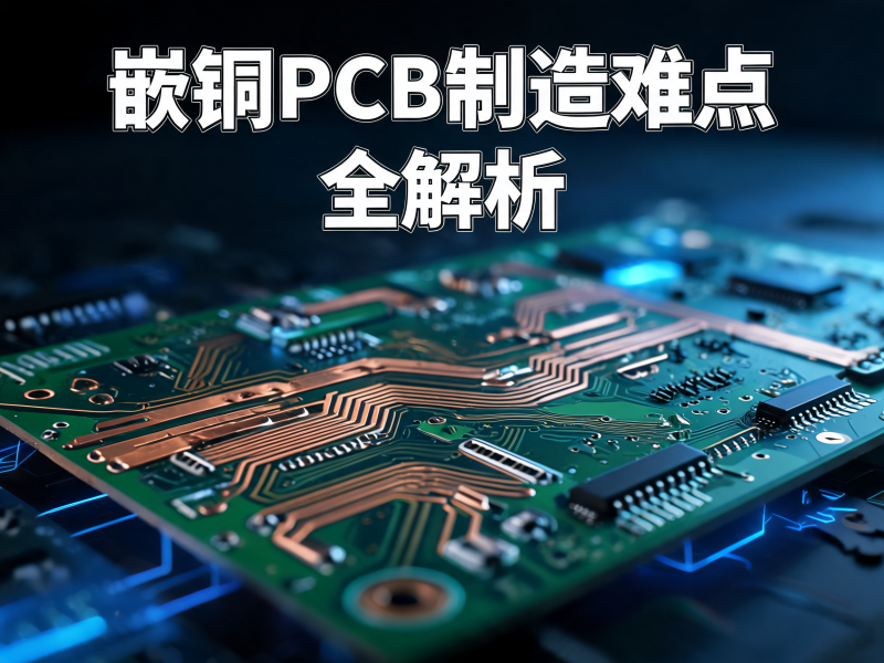 嵌铜PCB制造难点有哪些？