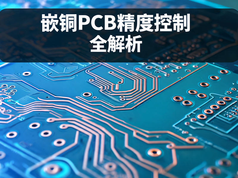 嵌铜PCB如何控制深度、位置或结构精度?