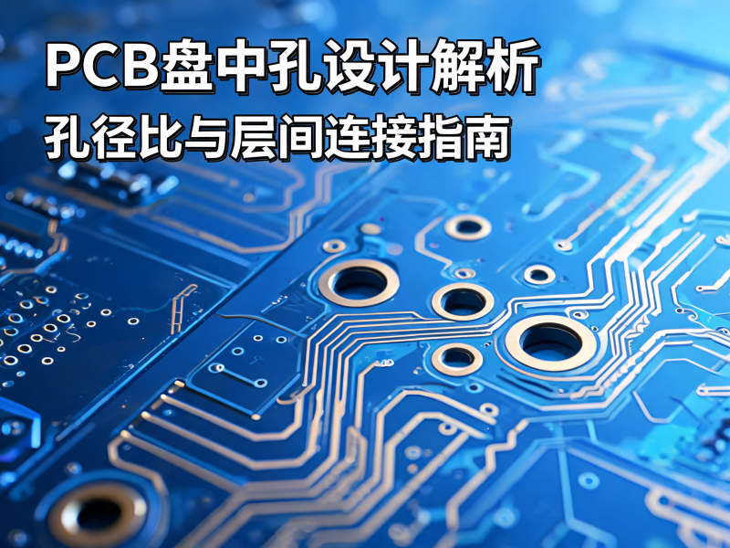 盘中孔 PCB 孔径比与层间连接要求解析