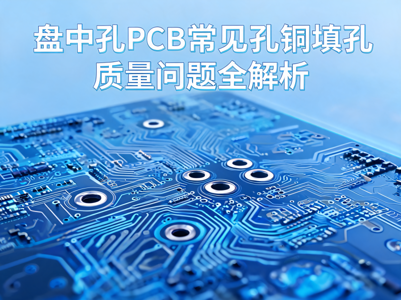 盘中孔 PCB 常见孔铜填孔质量问题全解析