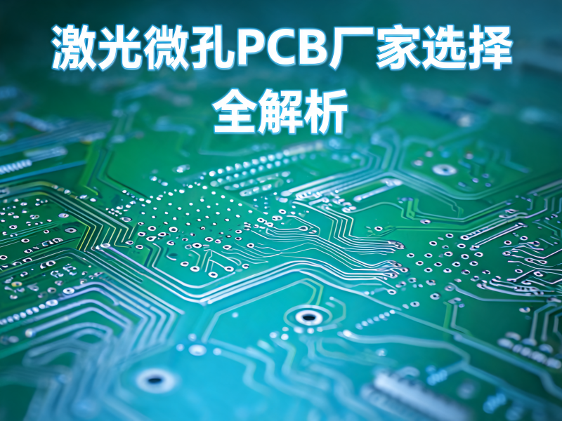 激光微孔 PCB 厂家选择全解析