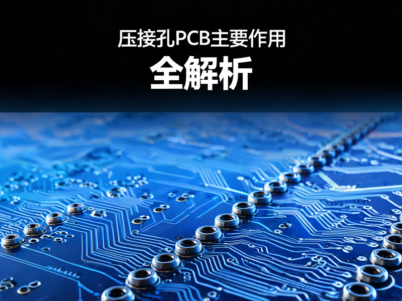 压接孔 PCB 主要作用全解析