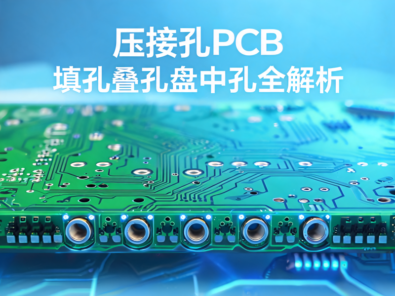 压接孔 PCB：填孔、叠孔、盘中孔全解析