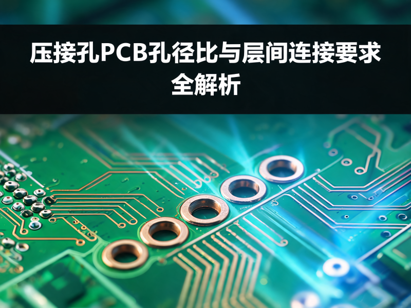 压接孔 PCB 孔径比与层间连接要求全解析