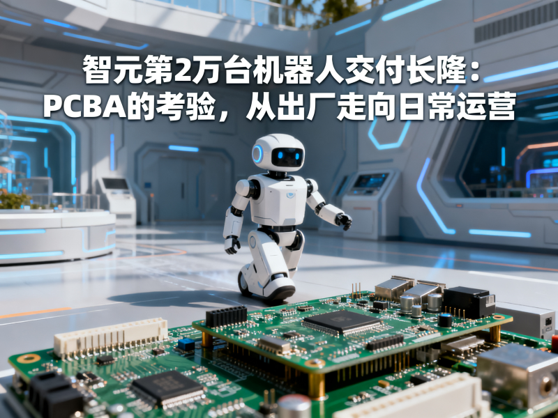 智元第2万台机器人交付长隆：PCBA的考验，从出厂走向日常运营