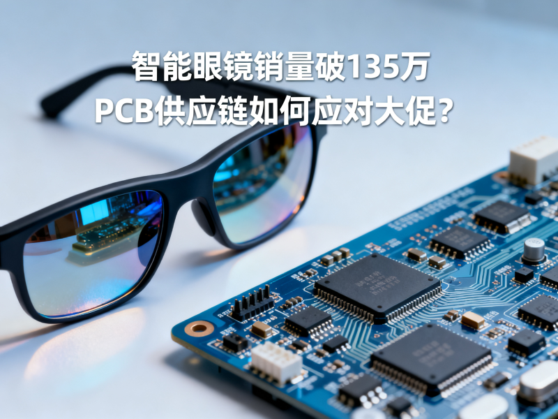 智能眼镜线上销量迈向135万台，PCB供应链如何跟上大促节奏？