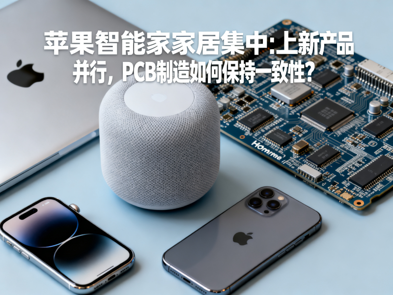 苹果智能家居集中上新：多款产品并行，PCB制造如何保持一致性？