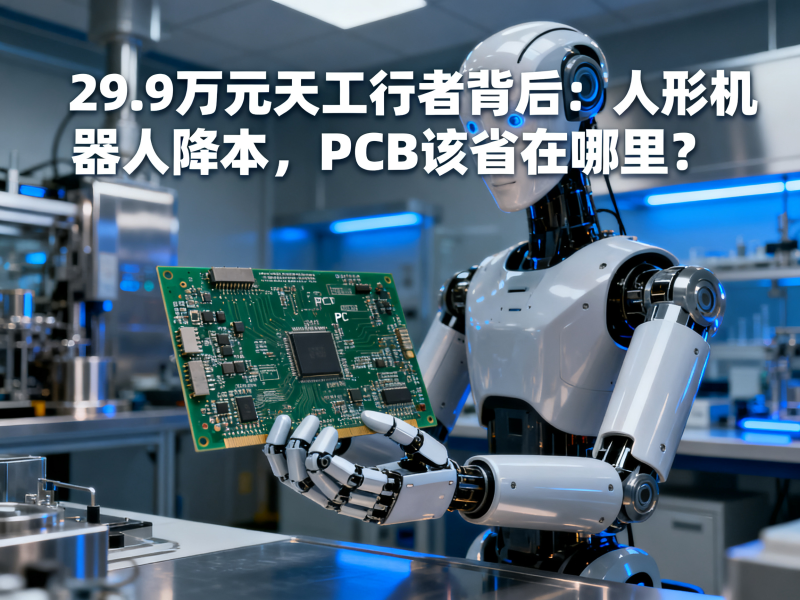 29.9万元天工行者背后：人形机器人降本，PCB该省在哪里？