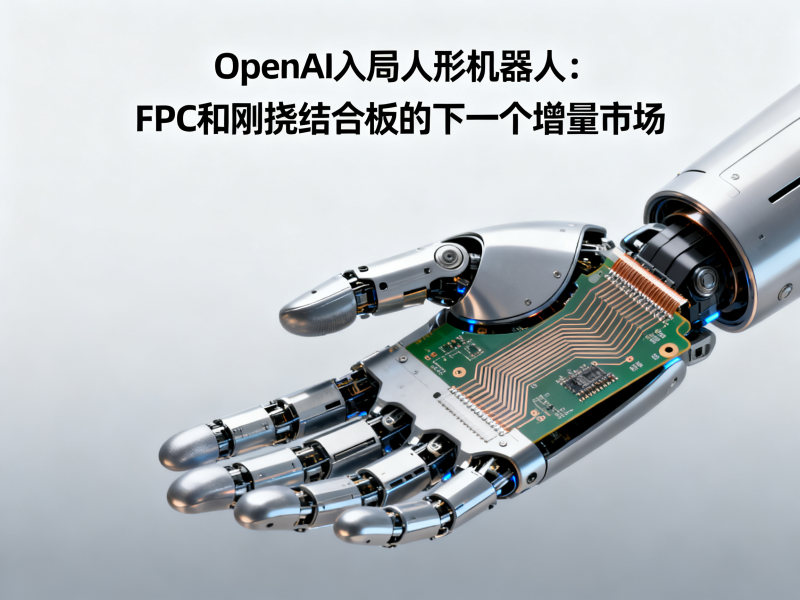 OpenAI入局人形机器人：FPC和刚挠结合板的下一个增量市场