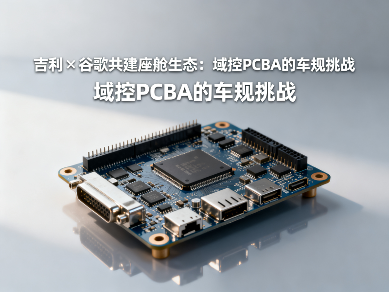 吉利×谷歌共建座舱生态：域控PCBA的车规挑战
