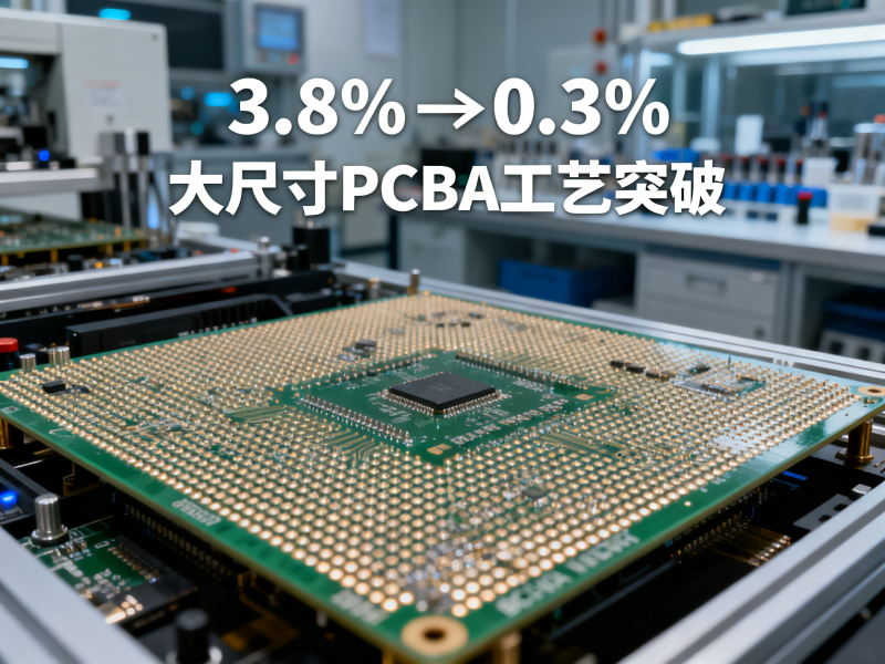 BGA虚焊率从3.8%到0.3%：大尺寸PCBA的工艺突破