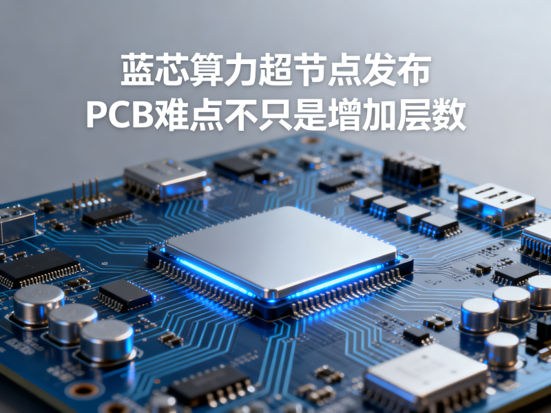 蓝芯算力发布超节点，PCB的难点为何不只是增加层数？