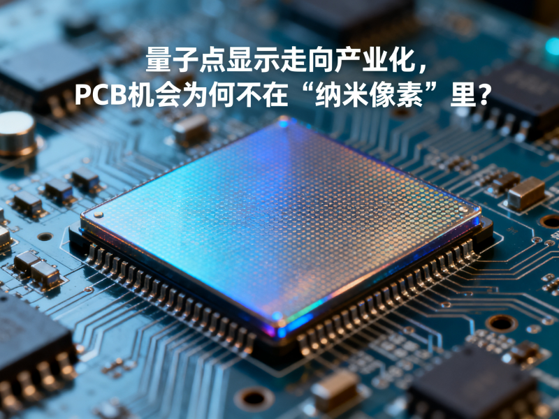 量子点显示走向产业化，PCB机会为何不在“纳米像素”里？