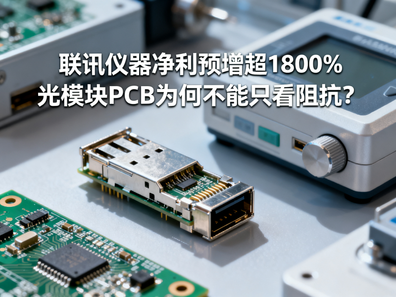 联讯仪器净利预增超1800%，光模块PCB为何不能只看阻抗？