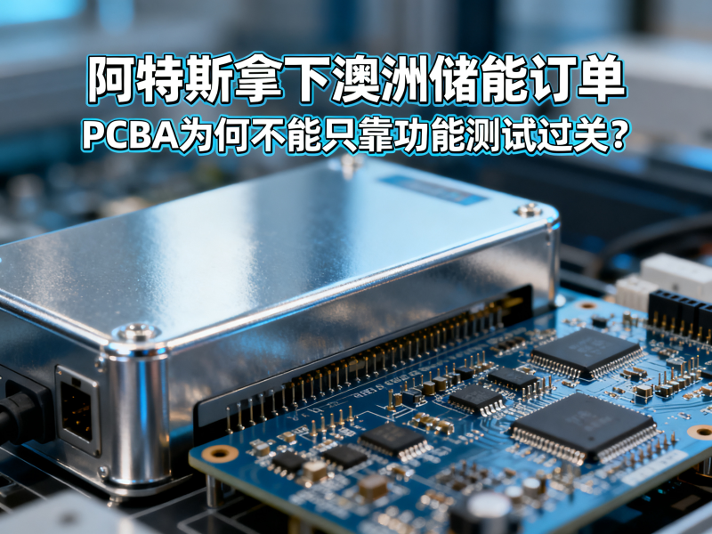 阿特斯拿下澳洲储能订单，PCBA为何不能只靠功能测试过关？