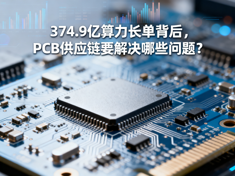 374.9亿算力长单背后，PCB供应链要解决哪些问题？