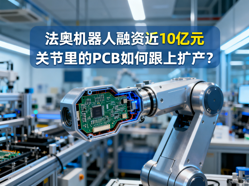 法奥机器人融资近10亿元，关节里的PCB如何跟上扩产？
