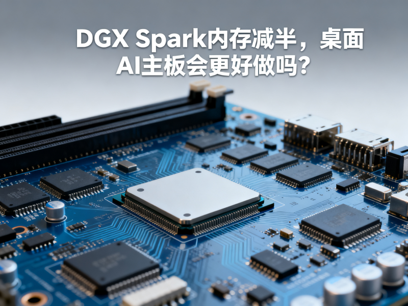 DGX Spark内存减半，桌面AI主板会更好做吗？