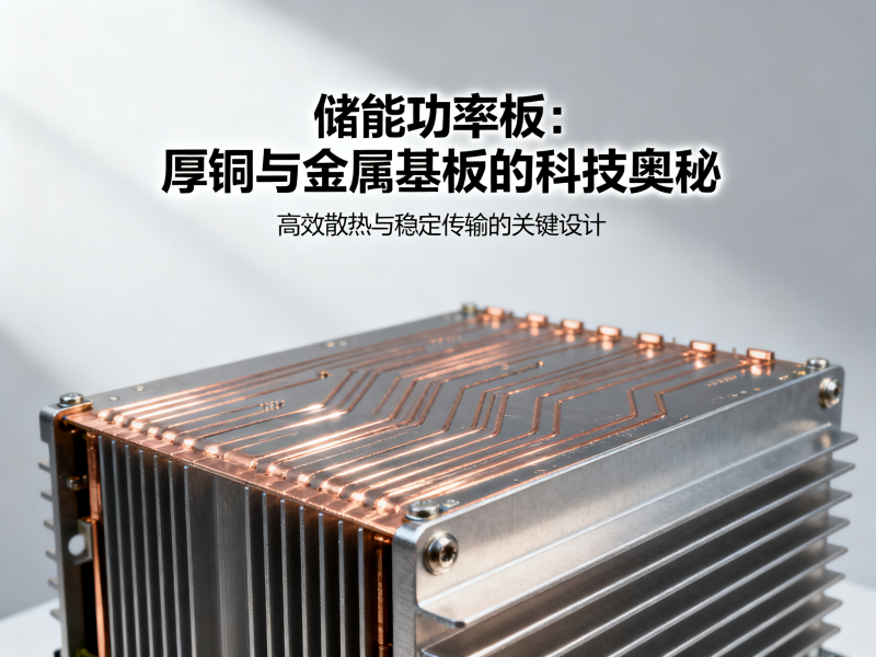 储能设备里的功率板，为什么要用厚铜和金属基板？
